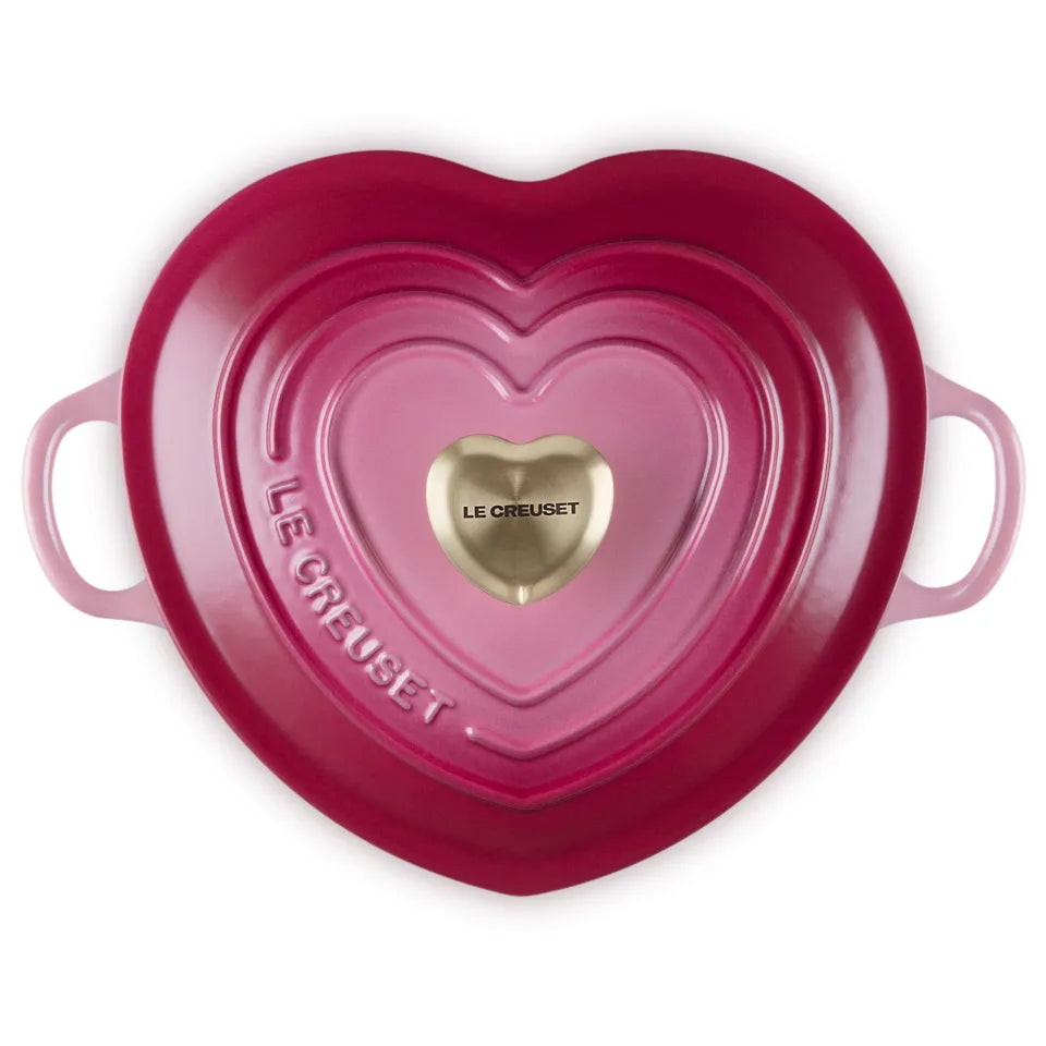 Le Creuset Signature Cast Iron Shallow Heart Casserole, 20cm