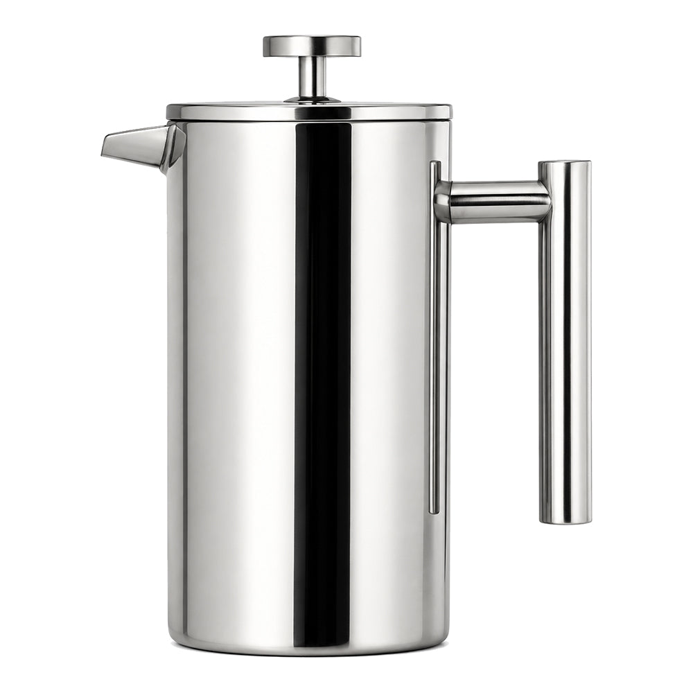 Regent Columbia 8 Cup Double Walled Stainless Steel Coffee Plunger