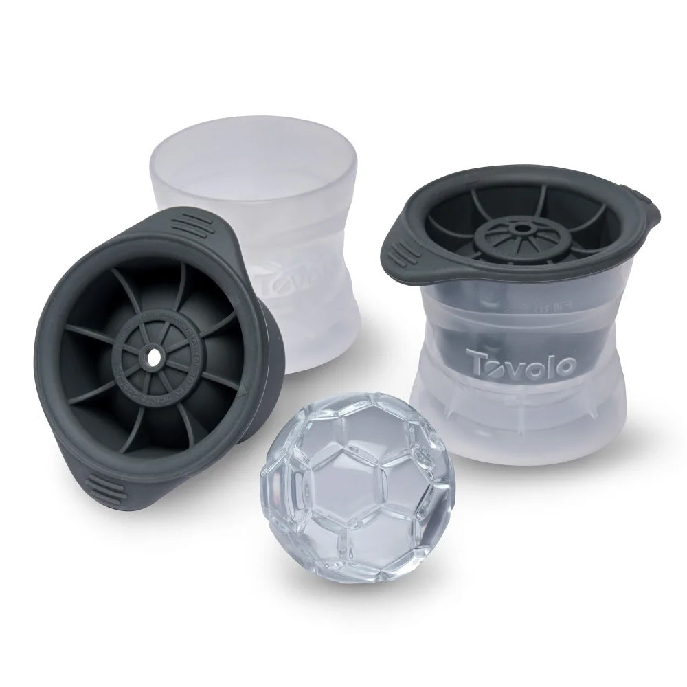 Tovolo Soccer Ball Ice Moulds, Set of 2