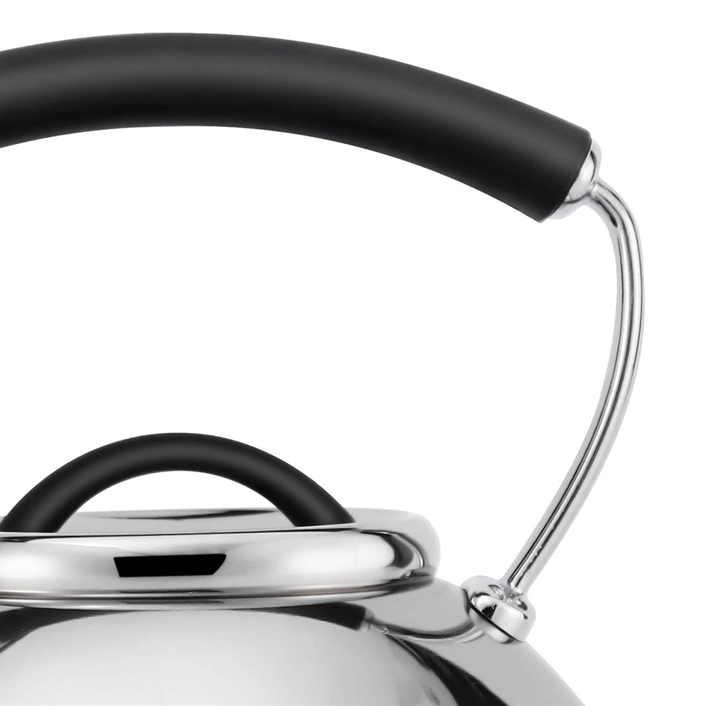 Mellerware Stainless Steel Whistling Stovetop Kettle, 2.5L