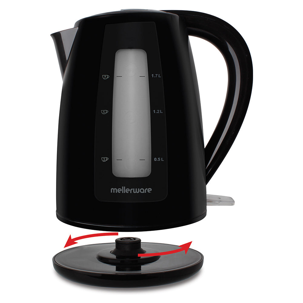 Mellerware Breede 360° Cordless Kettle, 2L