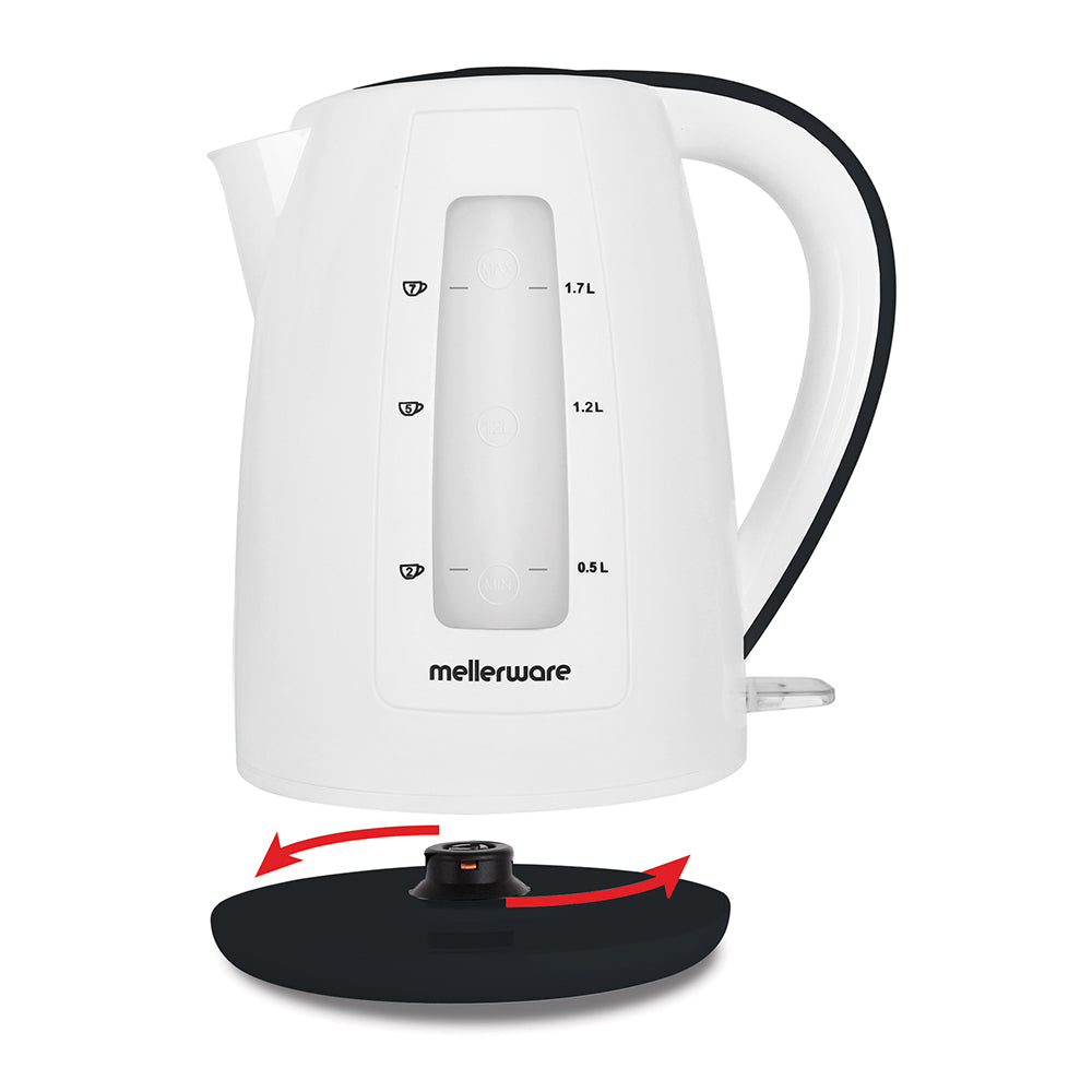 Mellerware Breede Cordless Kettle, 2L