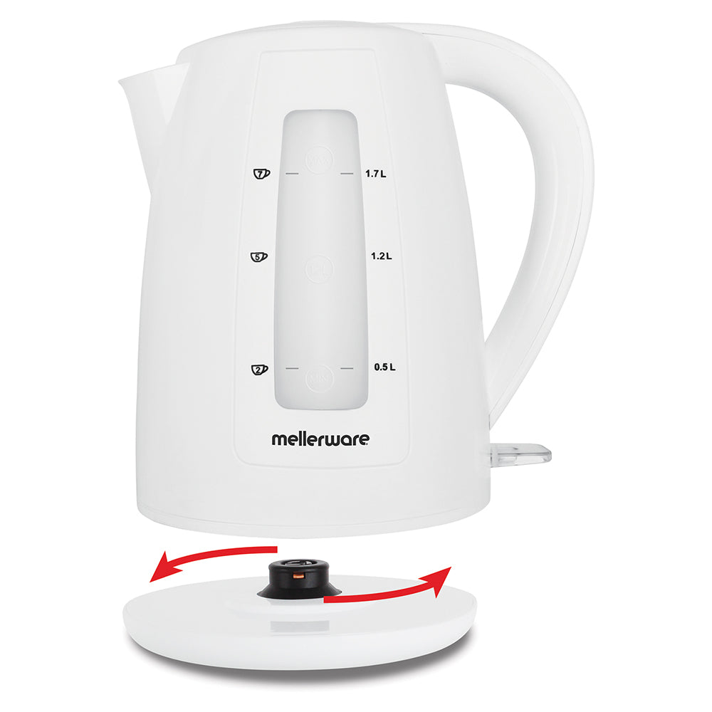 Mellerware Breede 360° Cordless Kettle, 2L