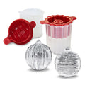 Tovolo Dots & Stripes Festive Ornament Ice Moulds, Set of 2