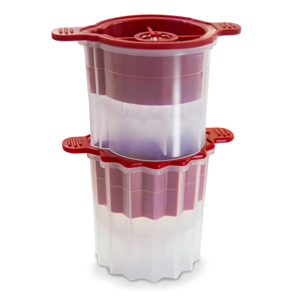 Tovolo Dots & Stripes Festive Ornament Ice Moulds, Set of 2