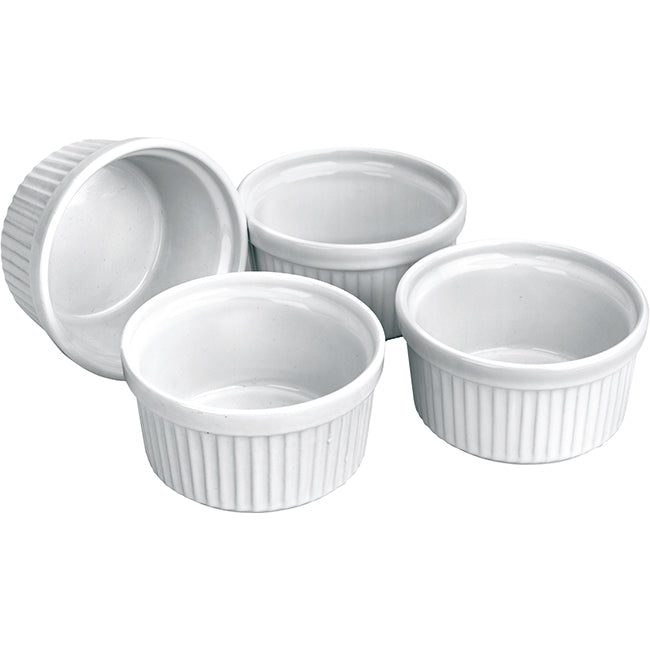 Ibili Ceramica 9cm Ramekins, Set Of 4