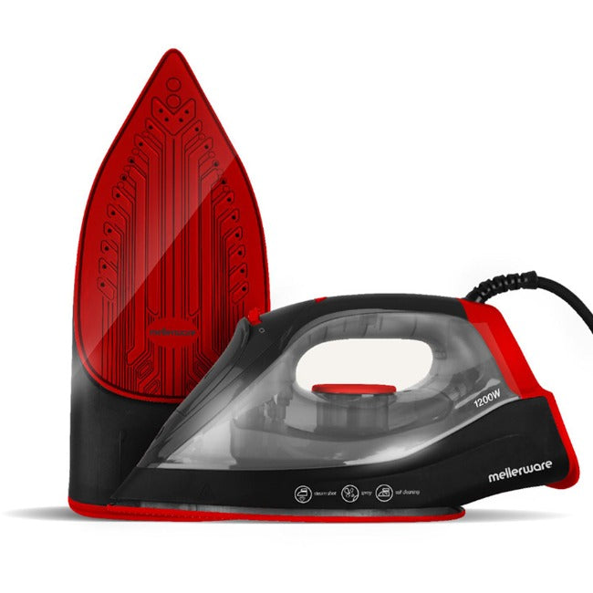 Mellerware Glide II Non-Stick Steam & Dry Iron