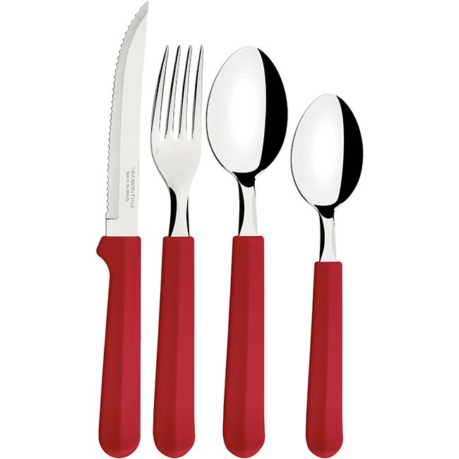 Tramontina Tulum Cutlery Set In Tray, 24pc