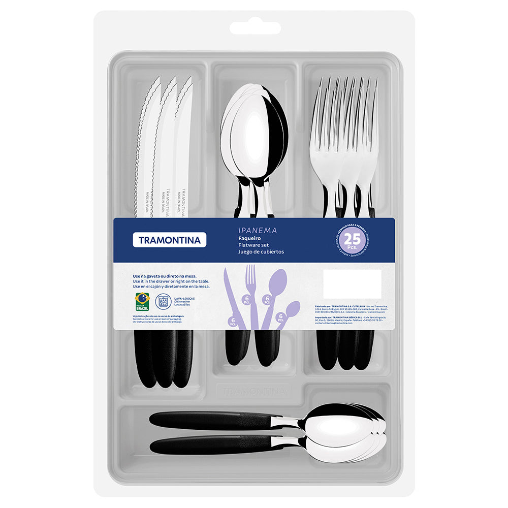 Tramontina Ipanema Cutlery Set, 24pc
