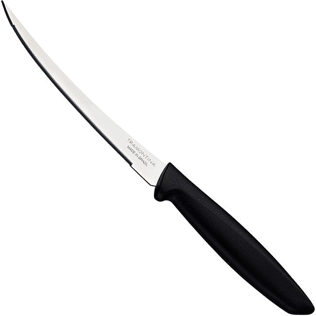 Tramontina Plenus Narrow Serrated Tomato Paring Knife, 13cm