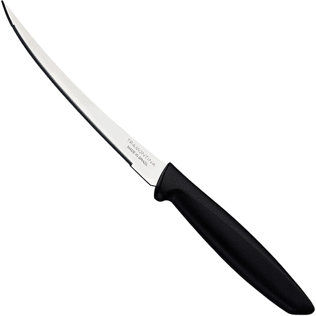 Tramontina Plenus Narrow Serrated Tomato Paring Knife, 13cm