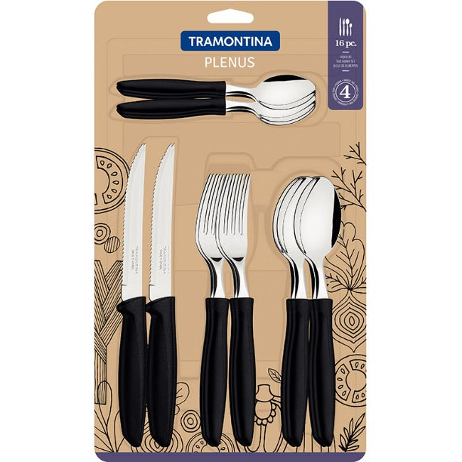 Tramontina Plenus Cutlery Set, 16pc