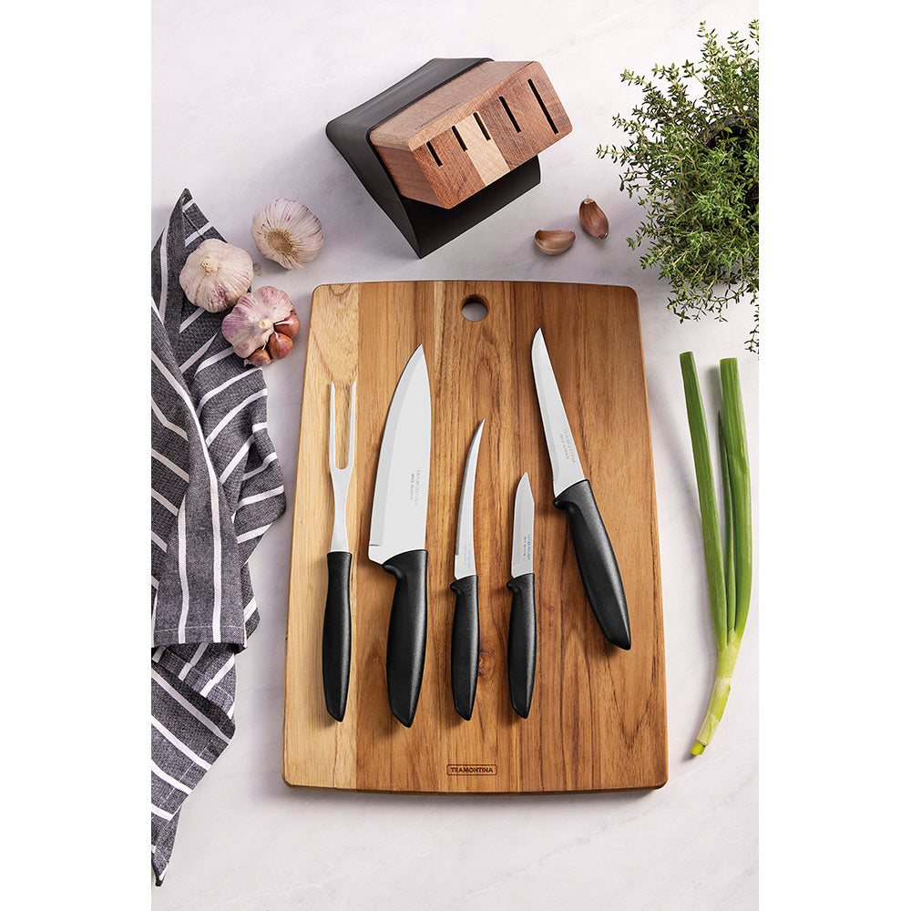 Tramontina Plenus Knife Block Set, 6pc