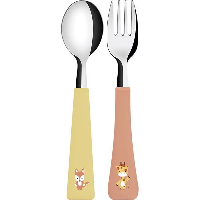 Tramontina Baby Friends Children's Cutlery Set, 2pc