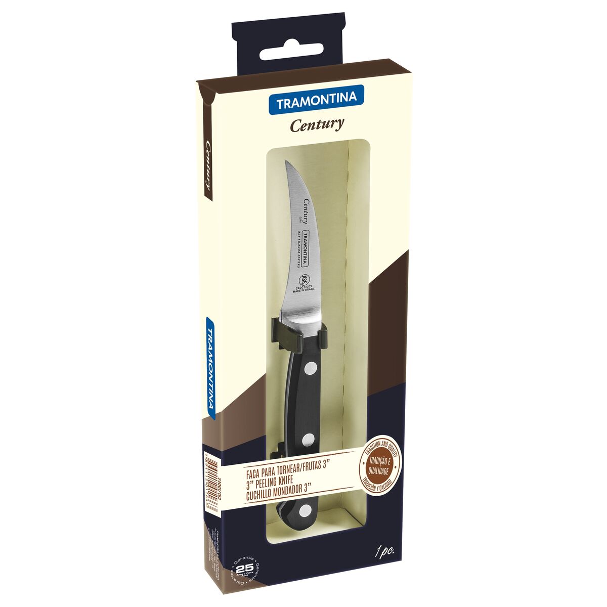 Tramontina Century Peeling Knife, 9cm
