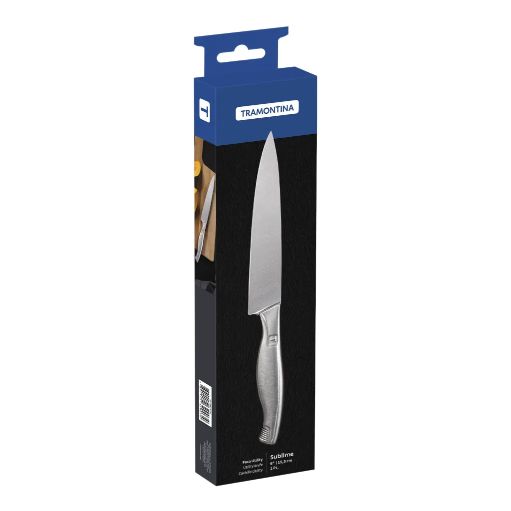 Tramontina Sublime Stainless Steel Utility Knife, 15cm