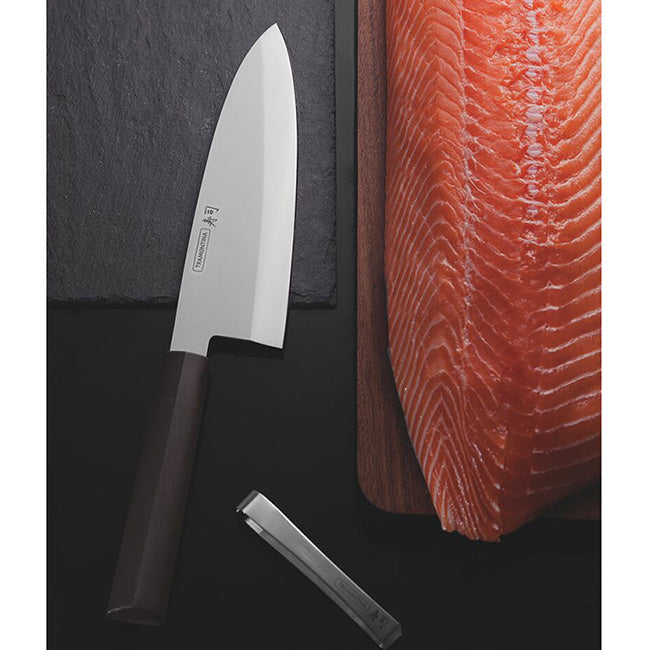 Tramontina Sushi Silver Deba Knife, 20cm