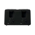 Mellerware Eco Max Black 4 Slice Toaster