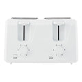 Mellerware Eco Max White 4 Slice Toaster