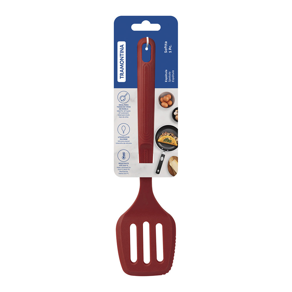 Tramontina Soffta Silicone Slotted Turner