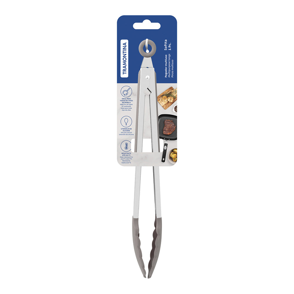 Tramontina Soffta Silicone Multi-Purpose Tongs, 34cm