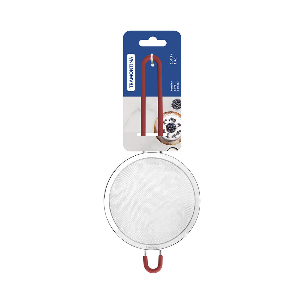 Tramontina Soffta Stainless Steel Mini Sieve, 12cm