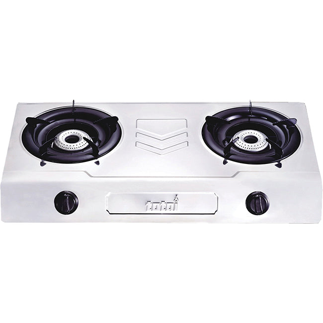 Totai Double Burner Auto Ignition Gas Stove