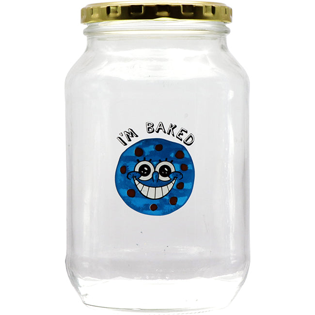 Regent I'm Baked Glass Storage Jar, 1L