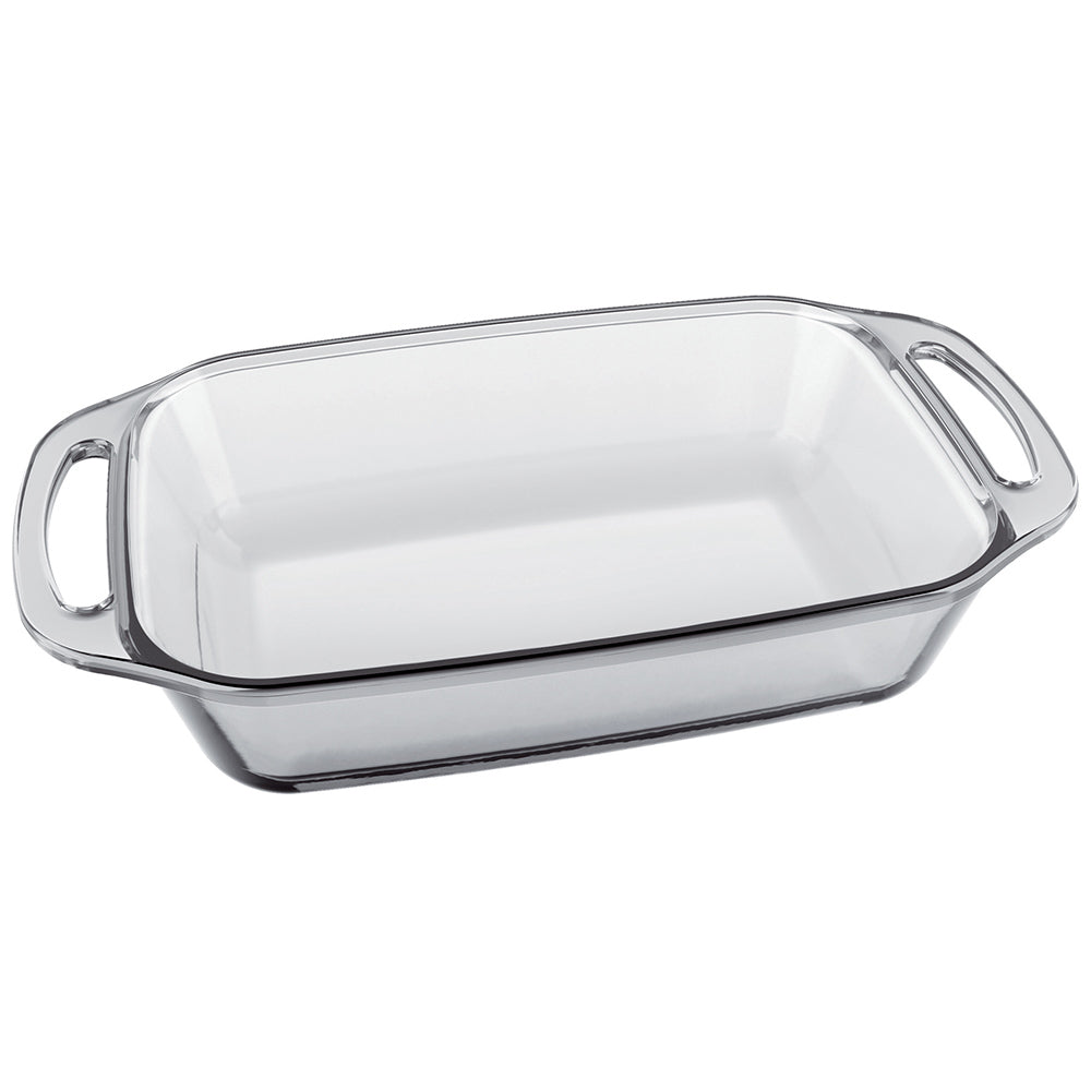 Marinex Seletta Large Glass Rectangular Roaster With Handles, 3.5L