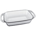Marinex Seletta Medium Glass Rectangular Roaster With Handles, 2.1L