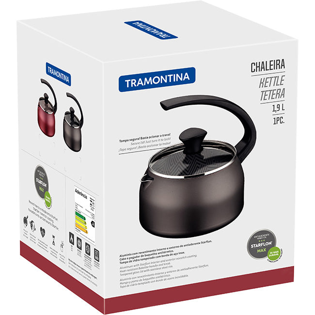 Tramontina Chaleiras Stovetop Kettle, 1.9L