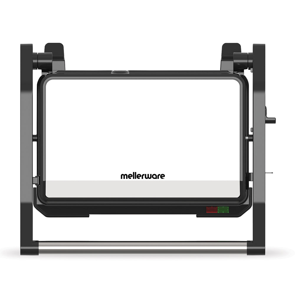 Mellerware Stainless Steel Non-Stick Panini Press