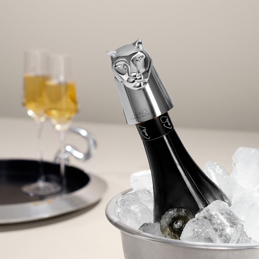 Carrol Boyes Bottle Stopper, Leopard