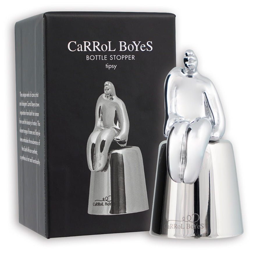 Carrol Boyes Bottle Stopper, Tipsy