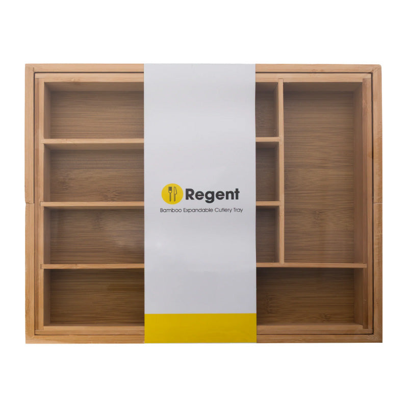 Regent Bamboo Expanding Cutlery Tray