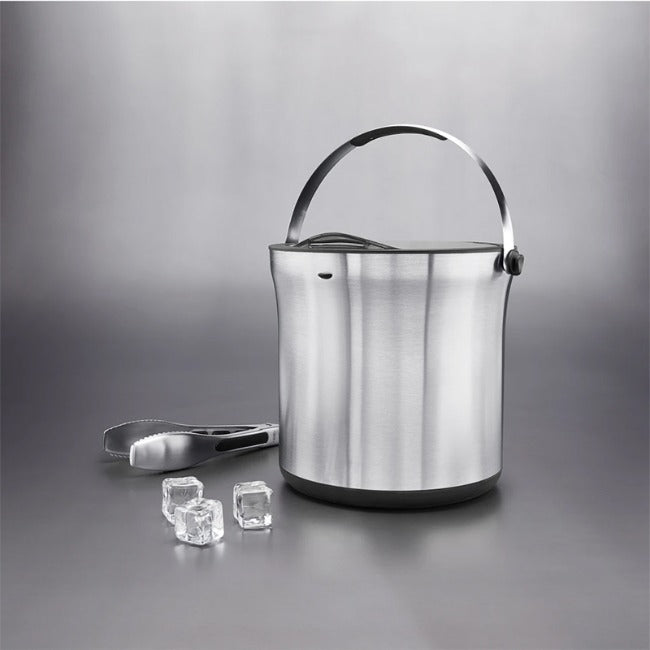 OXO Stainless Steel Ice Bucket & Tong Set