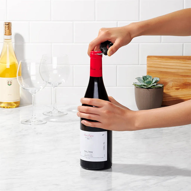 OXO Steel Double Lever Waiter's Corkscrew