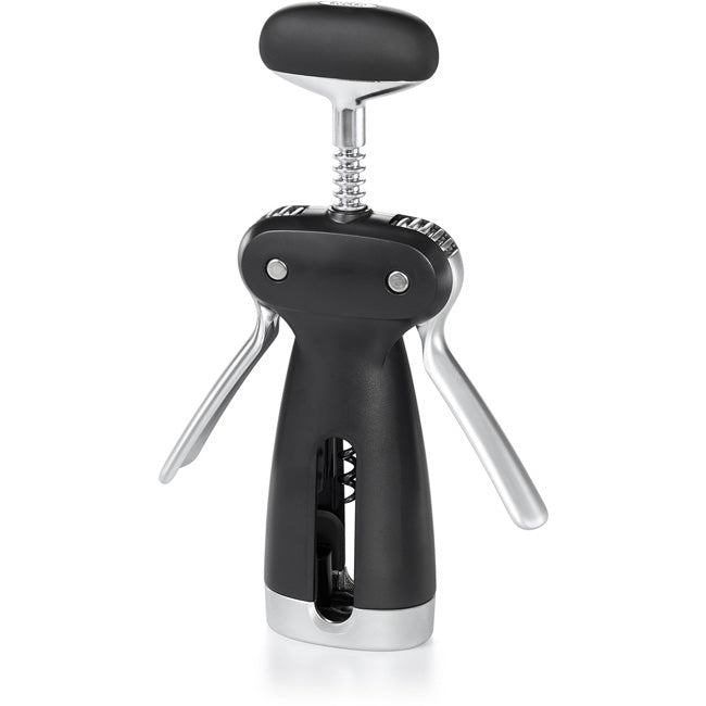 OXO Steel Winged Corkscrew with Removable Foil Cutter