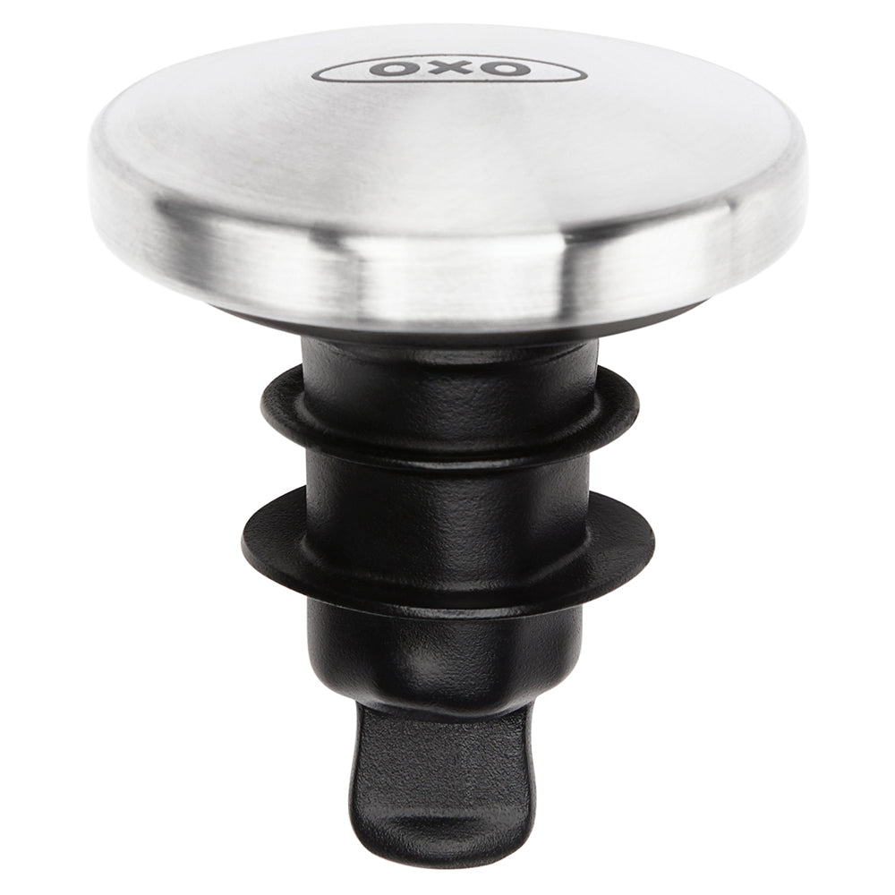 OXO Steel Expanding Wine Stoppers, Set of 2