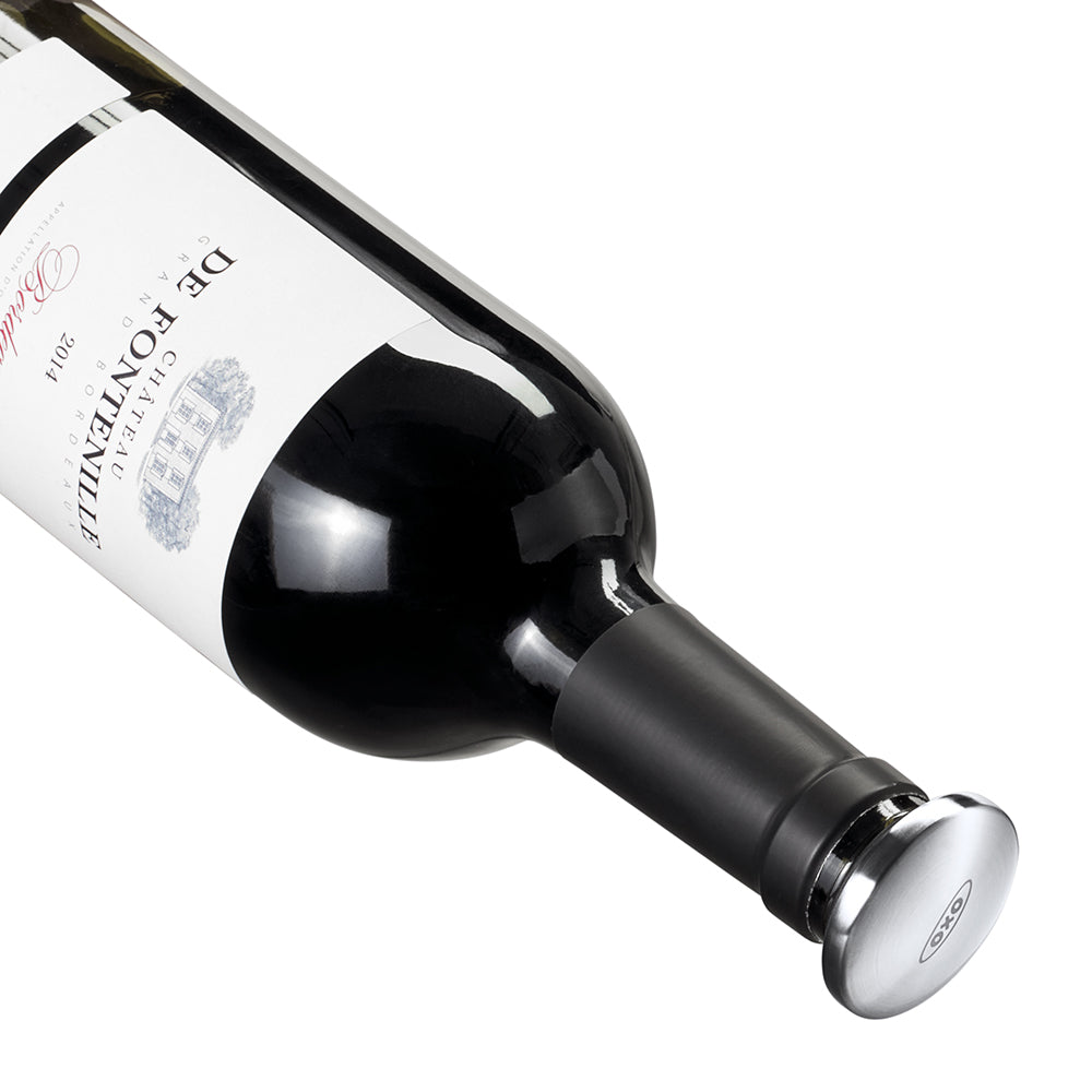 OXO Steel Expanding Wine Stoppers, Set of 2