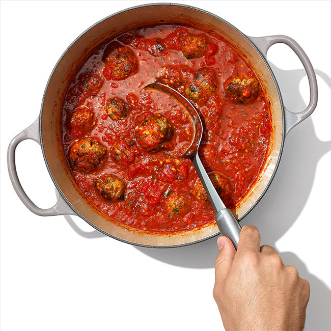 OXO Stainless Steel Spoon with Non-Slip Touchpoint Grip