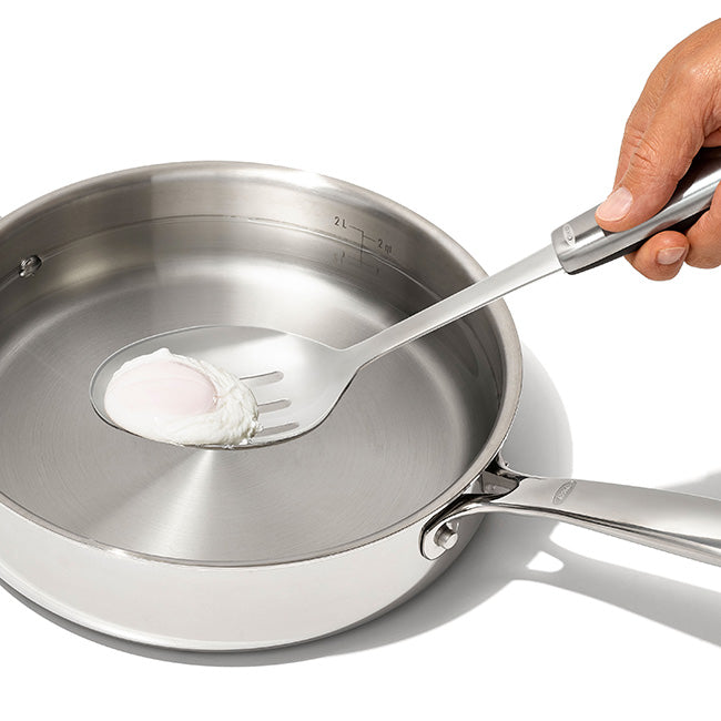 OXO Stainless Steel Slotted Spoon with Non-Slip Touchpoint Grip