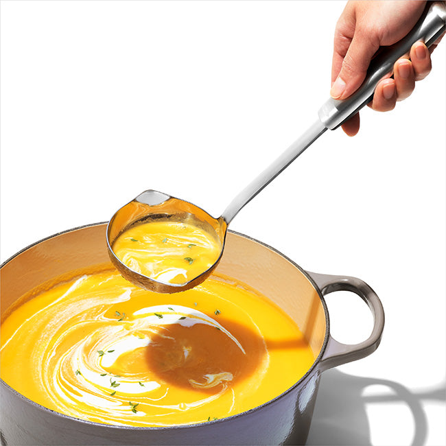 OXO Stainless Steel Ladle With Non-Slip Touchpoint Grip