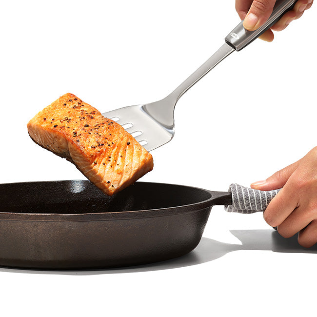 OXO Stainless Steel Slotted Turner With Non-Slip Touchpoint Grip