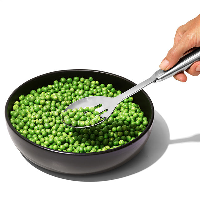 OXO Stainless Steel Slotted Serving Spoon With Non-Slip Touchpoint Grip