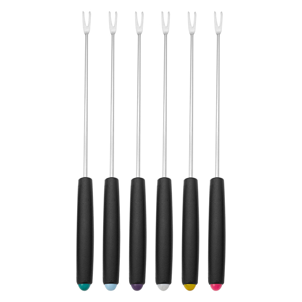 Regent Fondue Set With Burner & 6 Forks