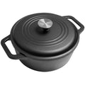 Victoria Seasoned Cast Iron Casserole & Lid, 3.8L