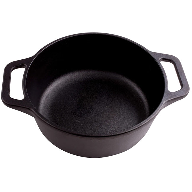 Victoria Seasoned Cast Iron Casserole & Lid, 3.8L