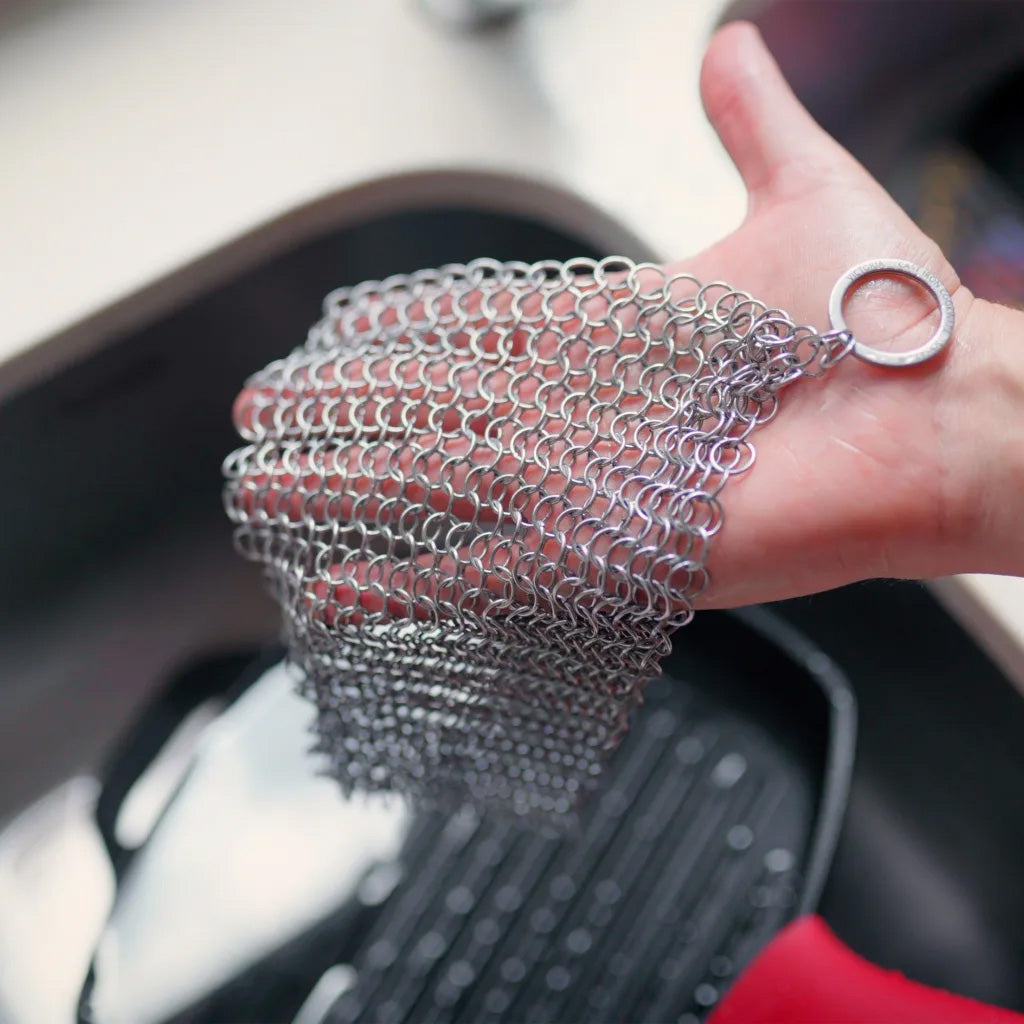 Victoria Stainless Steel Chainmail Scrubber