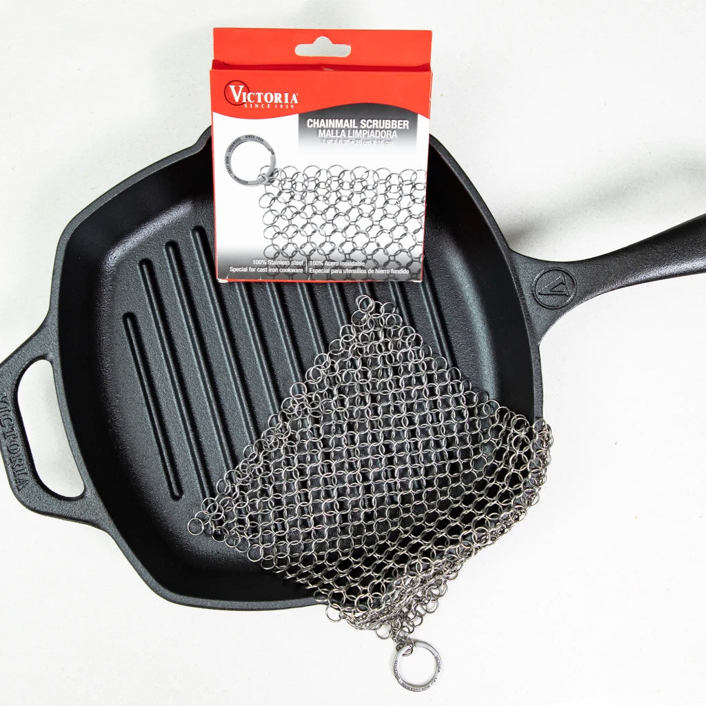 Victoria Stainless Steel Chainmail Scrubber